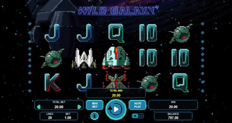 игровой автомат Wild Galaxy